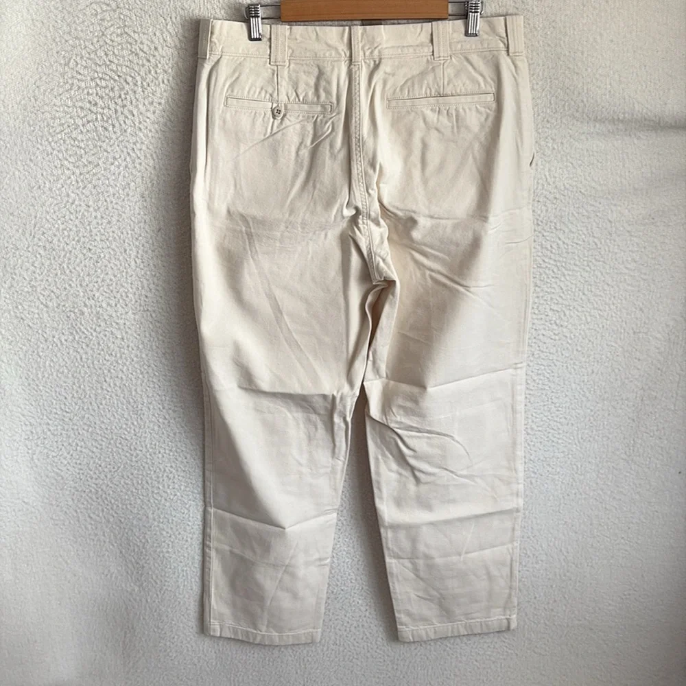 J. Crew Cream Chino Pants